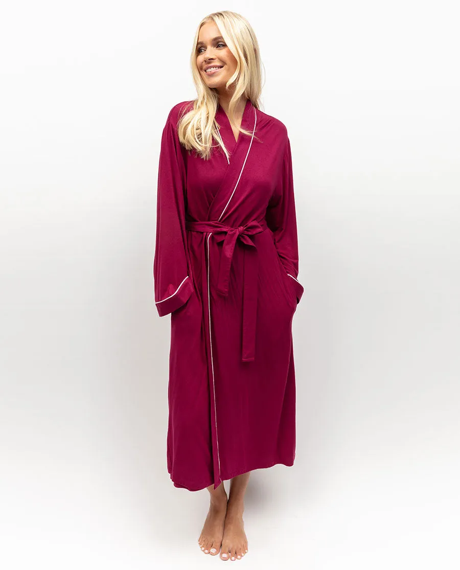 Aliyah Jersey Long Dressing Gown