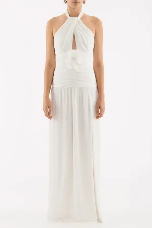 Guinevere Halter Gown Ivory