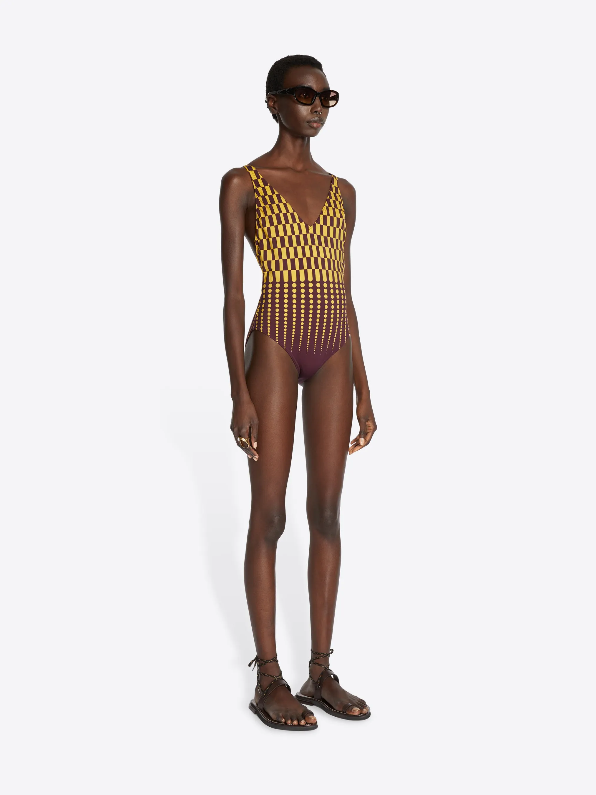 Halterneck swimsuit