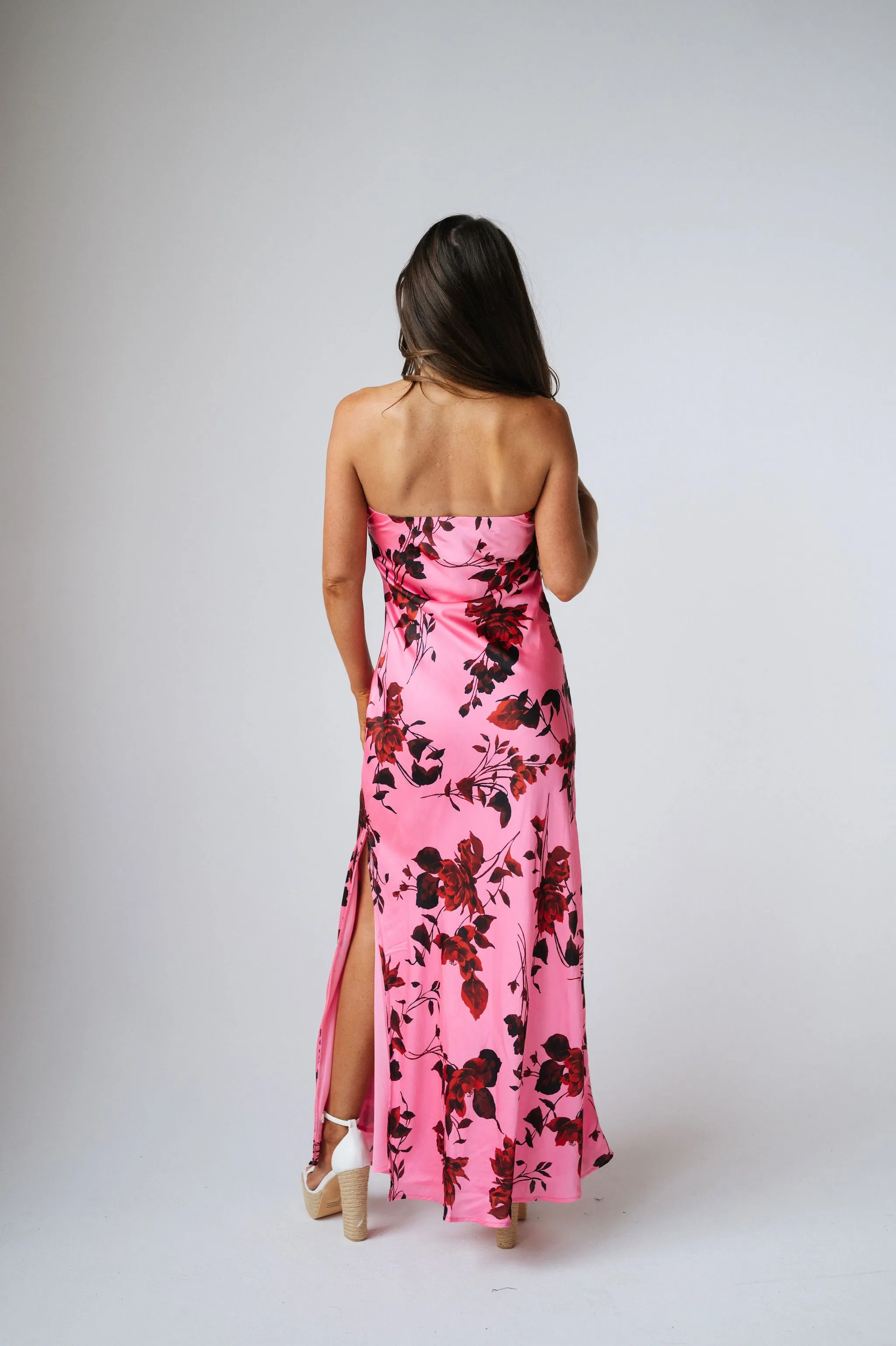 Heartache Rose Strapless Dress