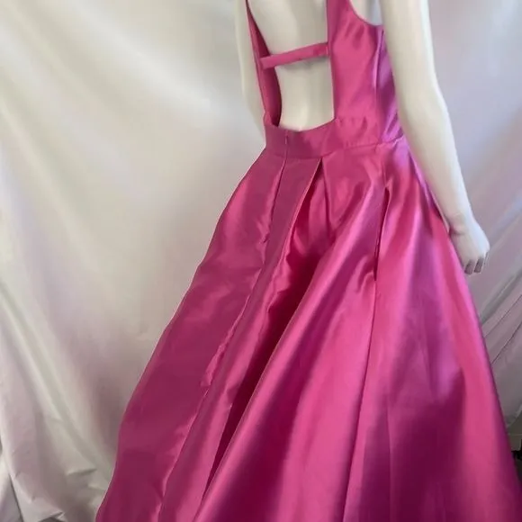 JovaniBright Pink Ball Gown