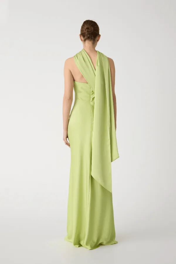 Lilia Maxi Dress Garden Green