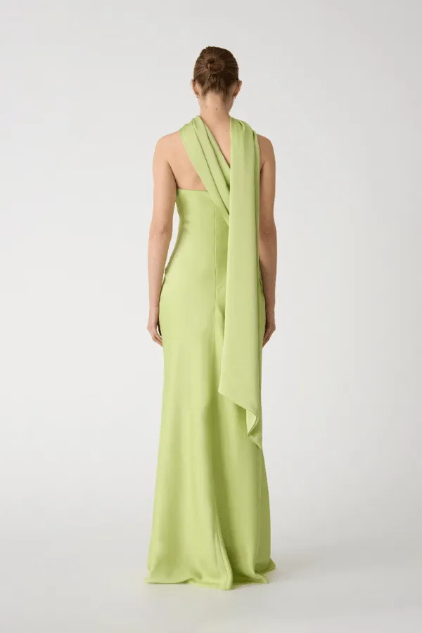 Lilia Maxi Dress Garden Green