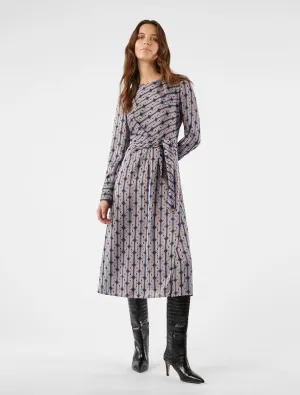 Penny Black Laerte Chain Link Print Midi Dress