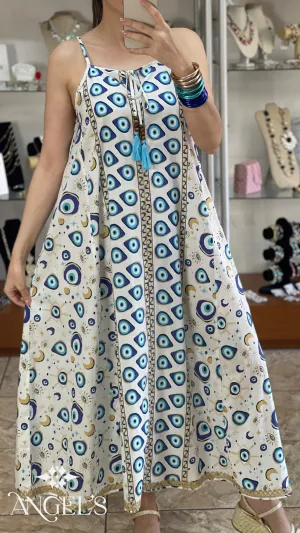 Turkish Eye Maxi Dress